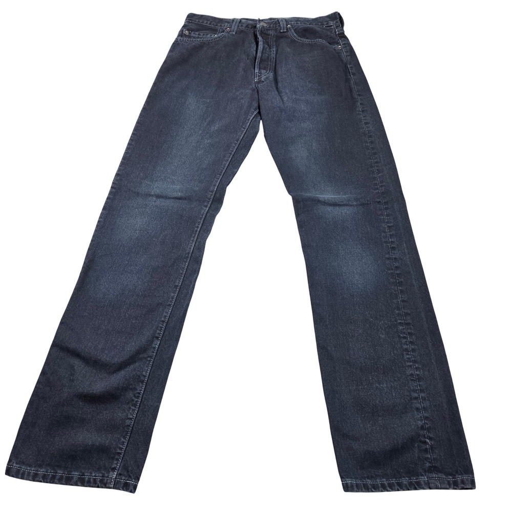 Vintage Levis 501 Original Fit Jeans Mens 31x33 (tag 32x34) Blue Button Fly